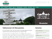 Tablet Screenshot of oknaskolan.se